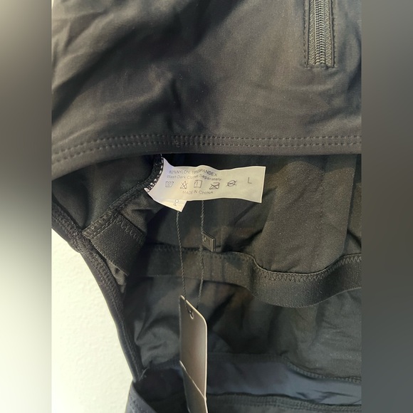 TEMPT ME Black Monokini Open-Back Swimsuit One Piece Bathing Suit- Size L - Picture 6 of 7